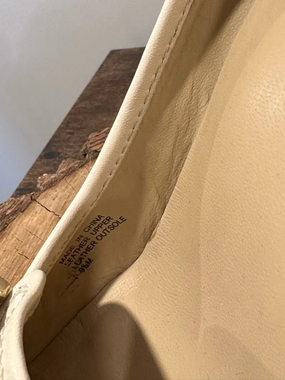 Michael Kors Cream Leather Buckle Pump - Picture 6 of 13